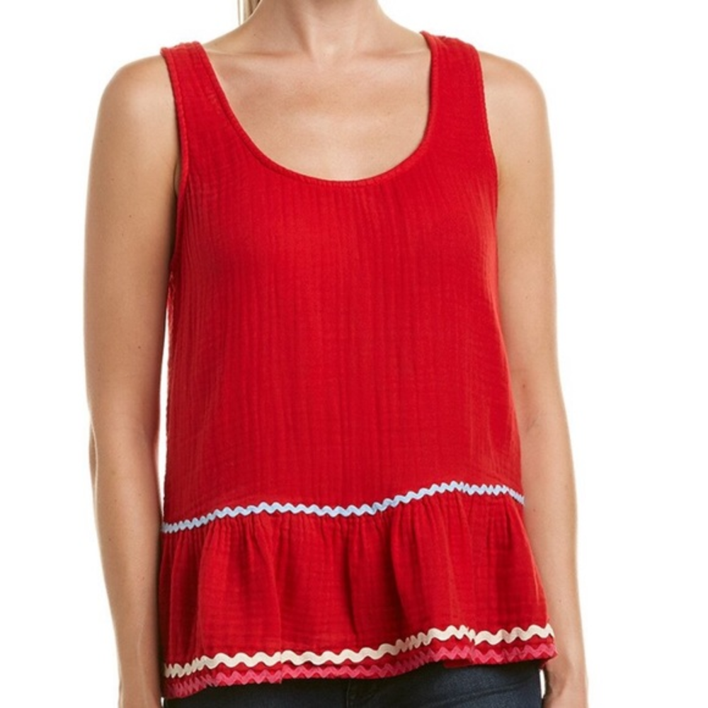 NWT Michael Stars Womens Peplum Tank‎